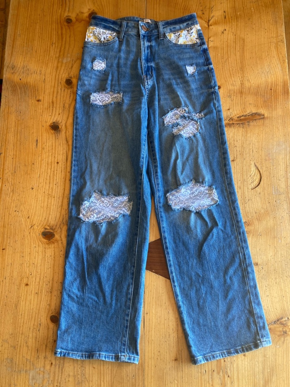 Upcycled SO Straight Leg Jeans